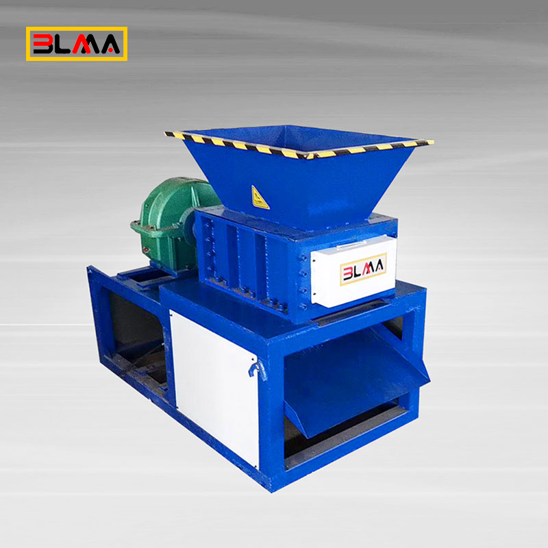 Plastic Bottle Can Waste Recycle Crusher Shredder
